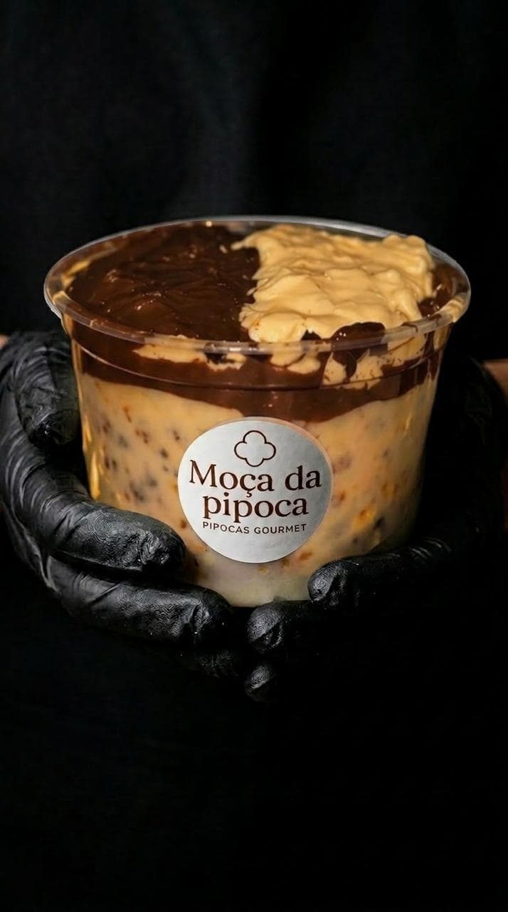 Pipoca Caramelo - Bueno & Choco Brownie