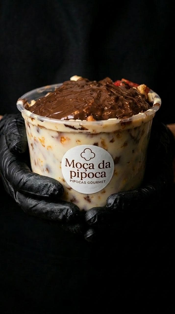 Pipoca Caramelo - Creme de Avelã & Choco Ninho