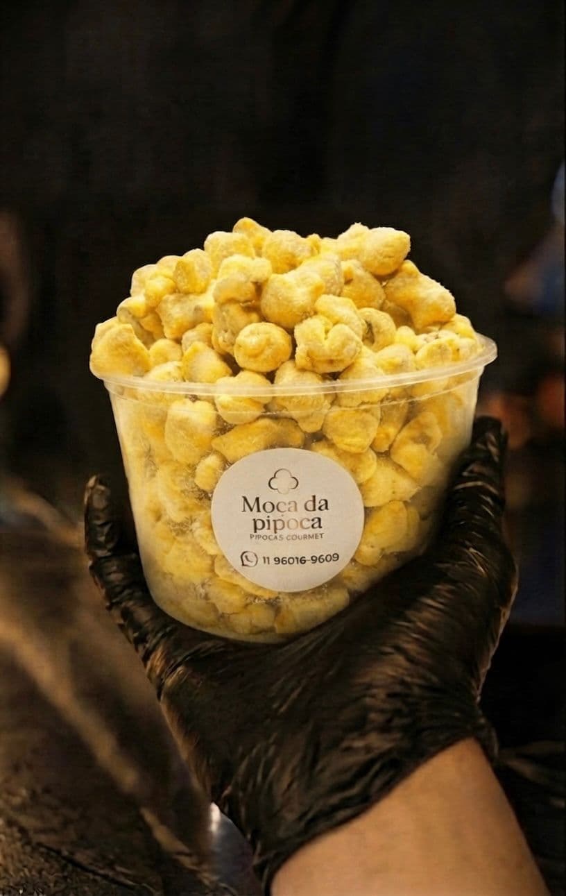 Pipoca Gourmet Premium Saborizada Maracuja